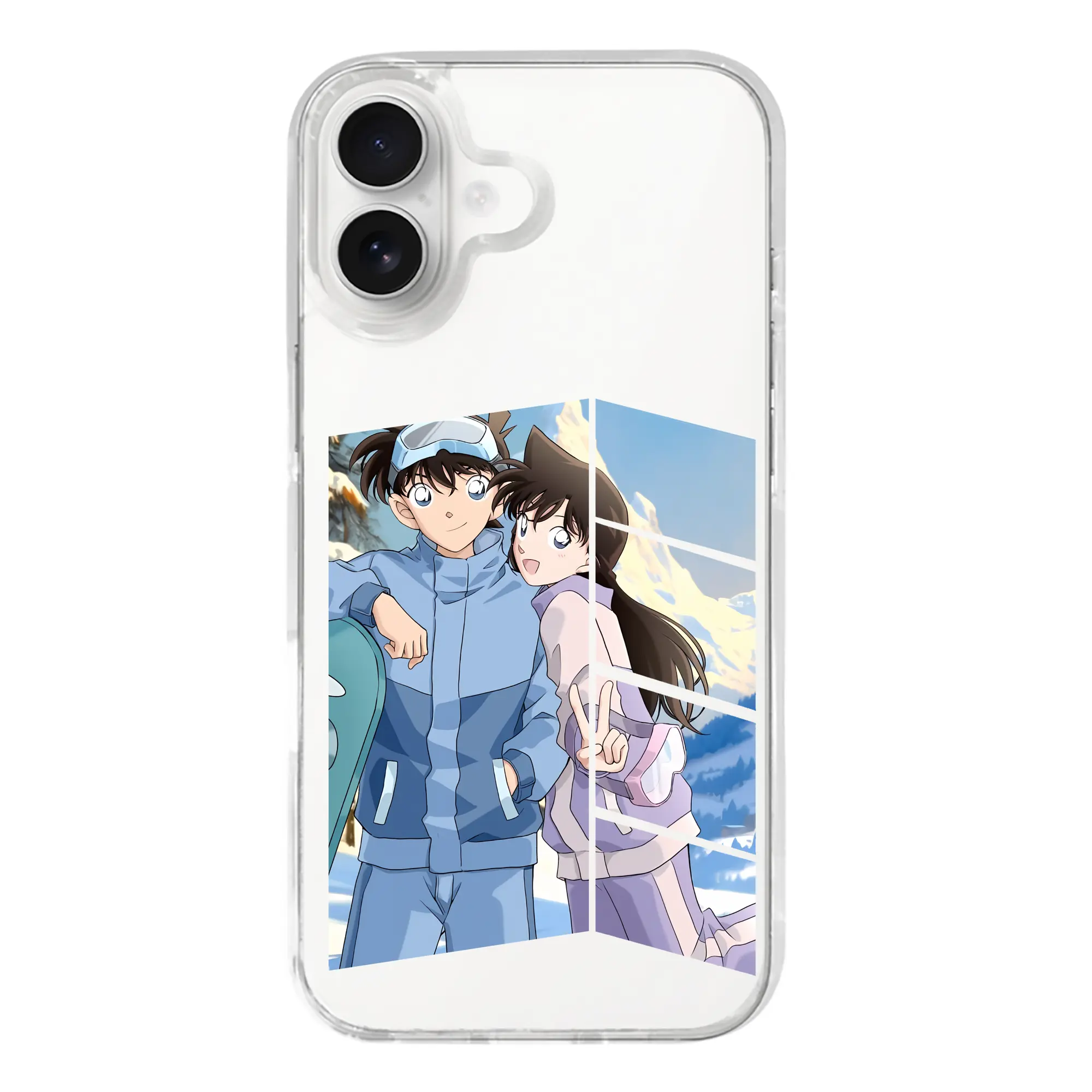 名探偵コナン グッズ 毛利 蘭 - iPhone 17シリーズ 透明スマホケース – 薄型・耐衝撃・精密フィット保護カバー